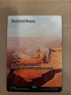 Sunbaked Canyon (Borderless) Avatar: The Last Airbender: Eternal-Legal Regular - Image 1