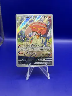 Heatmor 104/086 Illustration Rare Full Art - Pokemon White Flare SV10.5 - Image 1