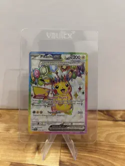 Pokemon: Pikachu EX Ultra Rare Full Art Holo Surging Sparks 219/191 NM - Image 1
