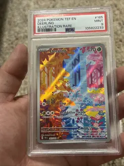Pokemon TCG SEQUENTIAL Deerling & Sawsbuck 165 166 Temporal Forces PSA 9 - Image 5