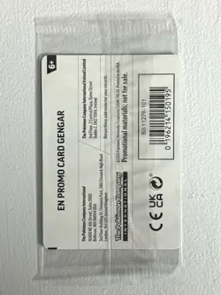 Pokemon TCG Gengar Gamestop Exclusive Stamped Promo Perfect Order Sealed MINTY - Image 2