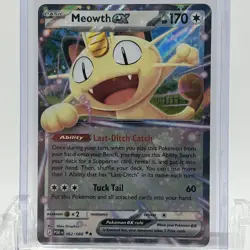 Pokemon TCG Perfect Order Meowth #062/088 Double Rare NM - Image 1