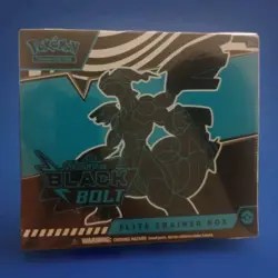 Factory Sealed Pokemon TCG Black Bolt Elite Trainer Box ETB NEW - Image 1