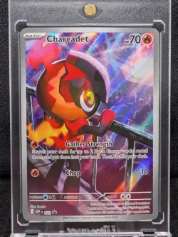 Charcadet 022 Black Star Promo Phantasmal Flames Pokemon TCG NM - Image 1