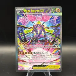 Pokemon Mega Evolutions Perfect Order Mega Zygarde Ex SIR 120/088 English - Image 1