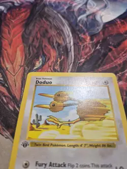 Pokemon 1st Edition Base Common Doduo 48/102 - MP/HP - Image 2
