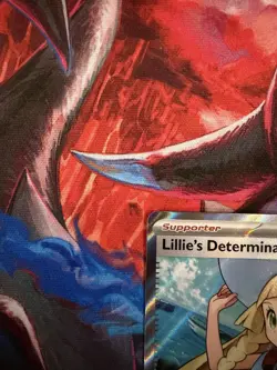 Pokemon Lillie's Determination Trainer Full Art Ultra Rare Holo 169/132 Me01 EN - Image 2