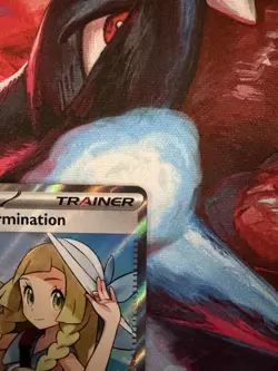 Pokemon Lillie's Determination Trainer Full Art Ultra Rare Holo 169/132 Me01 EN - Image 3