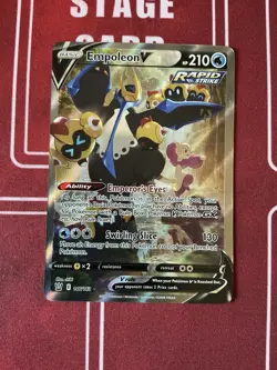 Pokemon TCG Empoleon V Alternative Art Holo Ultra Rare Battle Styles 146/163 NM - Image 1