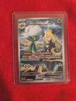 Cynthia's Roserade 184/182 Holofoil Pokemon SV10: Destined Rivals NM-MINT - Image 1