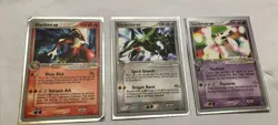 Pokemon Lot Of 3 Ex’s World Championship 2004 Gardevoir Rayquaza Blaziken MINT - Image 1