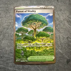 Forest of Vitality 109/088 - Full Art Ultra Rare - Pokemon TCG: Perfect Order NM - Image 1