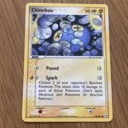 Chinchou 56/101 EX Hidden Legends 2004 - Pokemon TCG - Image 1