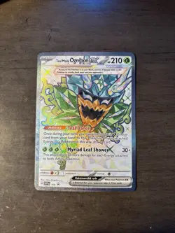 Teal Mask Ogerpon EX 166 - Pokemon TCG Scarlet & Violet Promo - Ultra Rare - NM - Image 1
