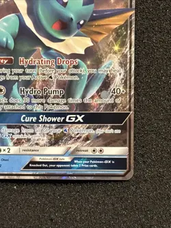 Vaporeon GX SM172 Holo Ultra Rare Black Star Promo NM Pokemon TCG - Image 5