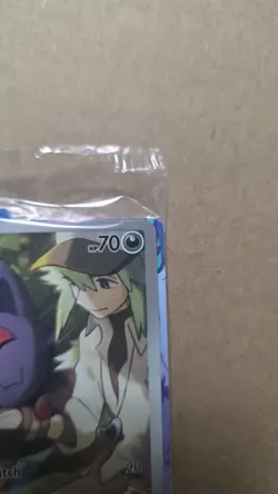 Pokemon TCG Journey Together ETB Pokemon Center Stamped N’s Zorua SVP189 Sealed - Image 3