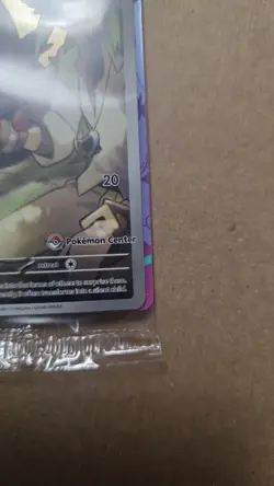 Pokemon TCG Journey Together ETB Pokemon Center Stamped N’s Zorua SVP189 Sealed - Image 4