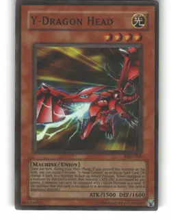Y-Dragon Head MFC-005 Super Rare Magician's Force Yu-Gi-Oh Moderately Played - Image 1