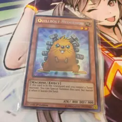 1X QUILLBOLT HEDGEHOG LC5D-EN005 SECRET 1ST NEAR MINT YUGIOH - Image 1