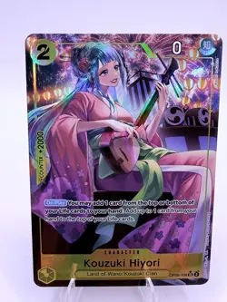 One Piece Card Game Kouzuki Hiyori OP06-106 SR Alt Art English Near Mint - Image 1