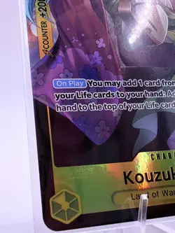 One Piece Card Game Kouzuki Hiyori OP06-106 SR Alt Art English Near Mint - Image 4