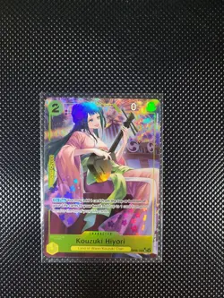 One Piece - Kouzuki Hiyori OP06-106 Alt Art - Wings of the Captain NM - Image 1