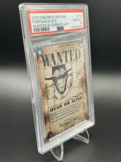 Portgas.D.Ace (119) (Wanted Poster) OP13-119 Carrying On His Will Error - PSA 10 - Image 4