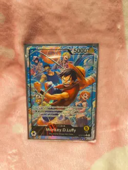 Monkey D Luffy OP15-098 Alt Art Leader English Adventure On Kami's One Piece 🔥 - Image 1