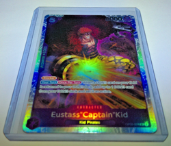 Eustass "Captain" Kid OP05-074 SR One Piece PRB-01 NM English - Image 1