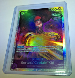 Eustass "Captain" Kid OP05-074 SR One Piece PRB-01 NM English - Image 2