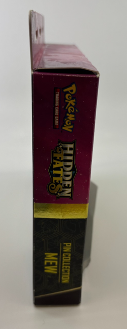 Pokemon Cards - SEALED Hidden Fates Pin Collection - Mew - Small Rip - Image 2