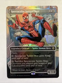 Spectacular Spider-Man (Borderless) Marvel's Spider-Man Foil - Image 1