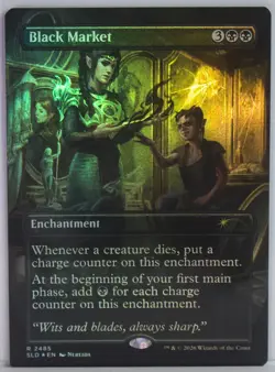 Black Market (2485) [New, Near Mint] *Foil* {Dungeons & Dragons SLD} - Image 1