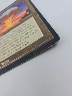 MTG Chaos Orb Oversized Promo Card 6x9 – 1996 Magic the Gathering RARE - Image 3