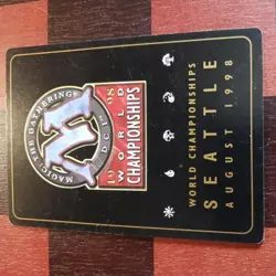 Mtg Firestorm LP World Championship Gold Card Weatherlight Reserved List - Image 4