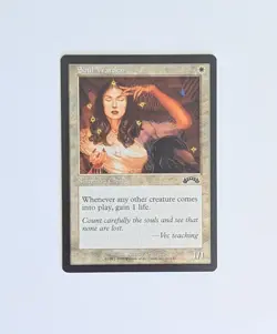 MTG Soul Warden - Exodus - Vintage/Old Border/Premodern - NM - Magic - Image 1