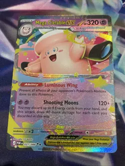Pokemon TCG Mega Clefable ex 031/088 Double Rare Perfect Order NM/M - Image 1