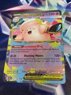 Pokemon TCG Mega Clefable ex 031/088 Double Rare Perfect Order NM/M - Image 2