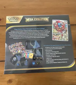 Pokemon TCG – Mega Evolution ETB Elite Trainer Box Lucario- New / Factory Sealed - Image 2