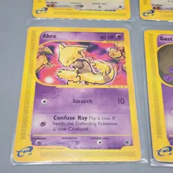 Pokemon Cards Lot Of 6 Cards - Expedition (2002) Haunter, Chansey, Meowth & More - Image 5