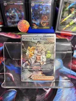 Professor Sada's Vitality 256/182 Sv04: Paradox Rift Pokemon TCG SIR - Image 1