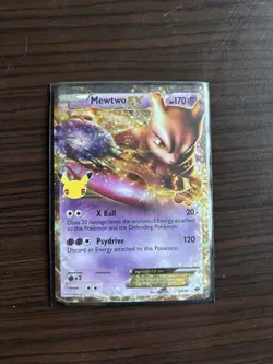 Pokemon TCG Mewtwo EX 54/99 Celebrations Classic Collection - Image 1