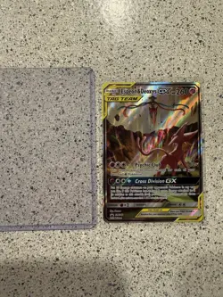 Espeon & Deoxys GX Tag Team SM240 Black Star Promo 2020 Holo Pokemon Card - Image 2