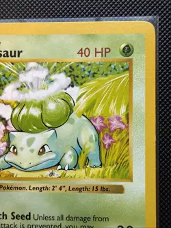 Shadowless Bulbasaur - Pokemon Base - 44/102 - MP - Image 4