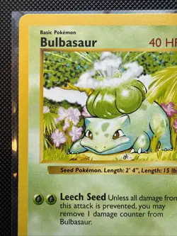 Shadowless Bulbasaur - Pokemon Base - 44/102 - MP - Image 5