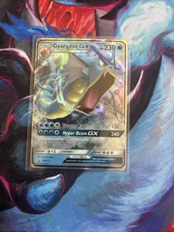 Gyarados GX SM212 - Black Star Promo HOLO Pokemon Card - Near Mint NM - Image 1