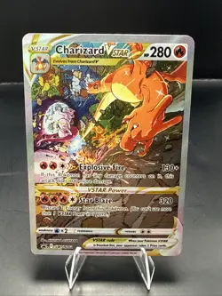 Pokemon TCG Charizard VSTAR SWSH262 Sword & Shield Promo Card Holo - Image 1