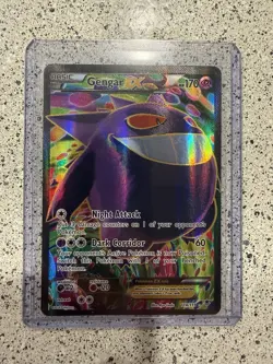 Gengar EX 114/119 XY Phantom Forces 2014 Full Art Holo Rare Pokemon Card - Great - Image 1