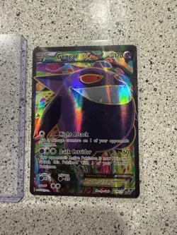 Gengar EX 114/119 XY Phantom Forces 2014 Full Art Holo Rare Pokemon Card - Great - Image 3