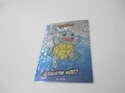 2024 Ice Pokemon Crystal Card Collection Squirtle #007 Agua - Image 1